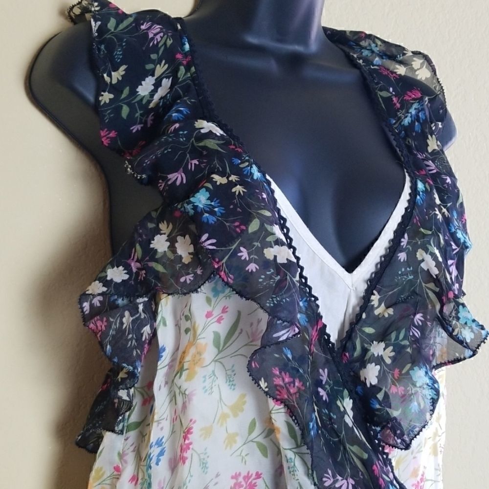 Love Sam Floral Tank Top - Picture 2 of 8